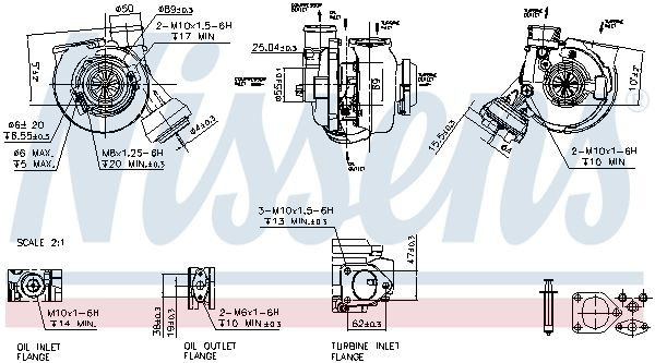 Turbina para BMW 7  E38