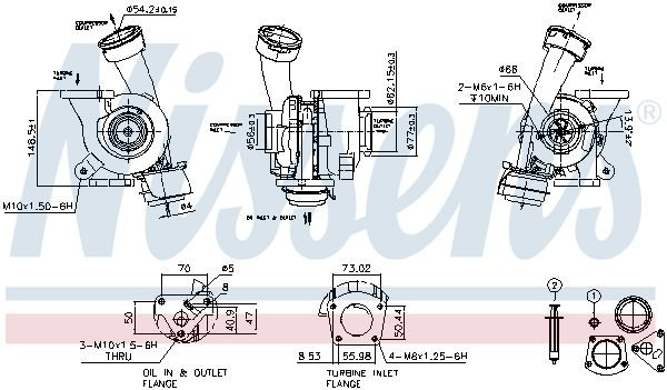 Compre 93244 Nissens Turbina