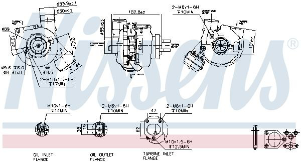 Turbina Opel Omega B 25, 26, 27