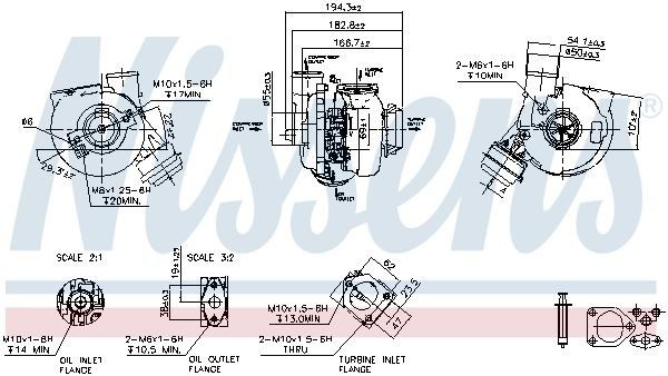 93249 Nissens Turbina