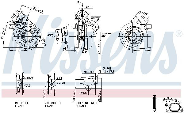 Turbina Mercedes ML/GLE  W163