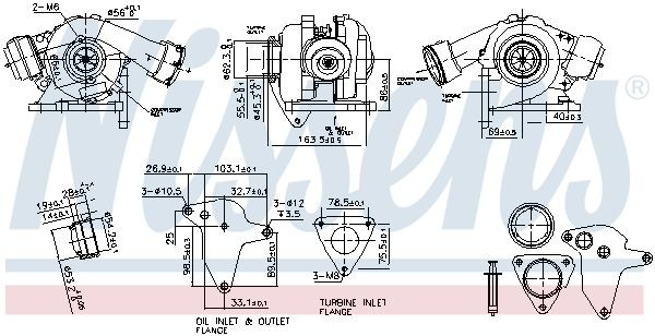 93265 Nissens Turbina