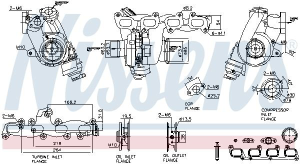 Turbina Volkswagen Crafter  SY, SX, SYB, SYC, SYD, SYM