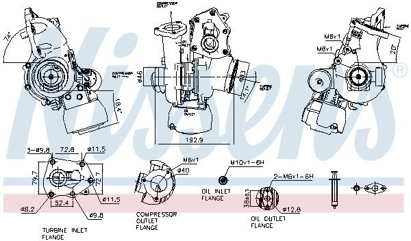 Turbina 95523926 General Motors