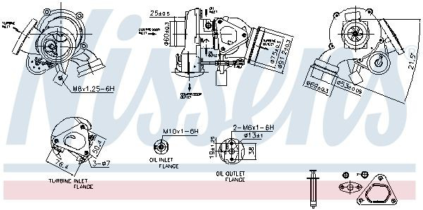 Compre 93527 Nissens Turbina