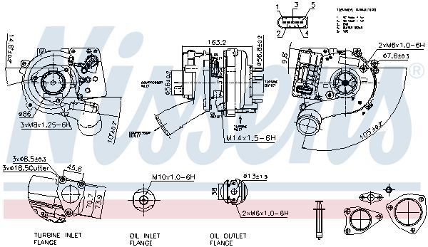  Turbina Volkswagen Touareg II SUV (7P5, 7P6) (2010 - 2017) II