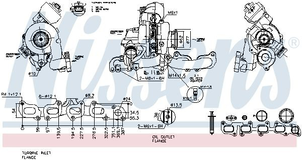 Compre 93546 Nissens Turbina