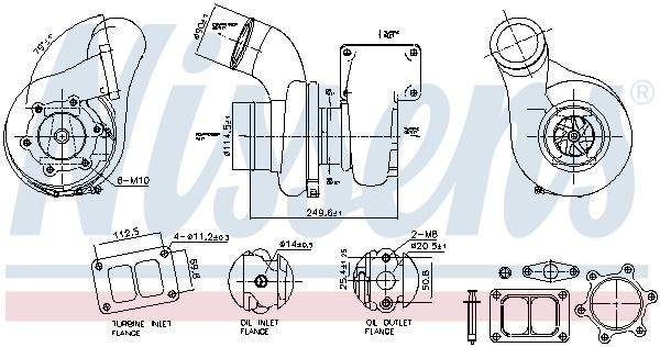 Turbina para Renault Trucks MAGNUM III 