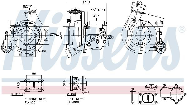 93711 Nissens Turbina