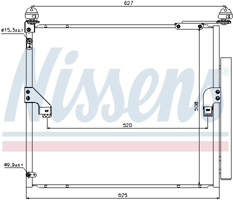 Compre 940367 Nissens Radiador de aparelho de ar condicionado