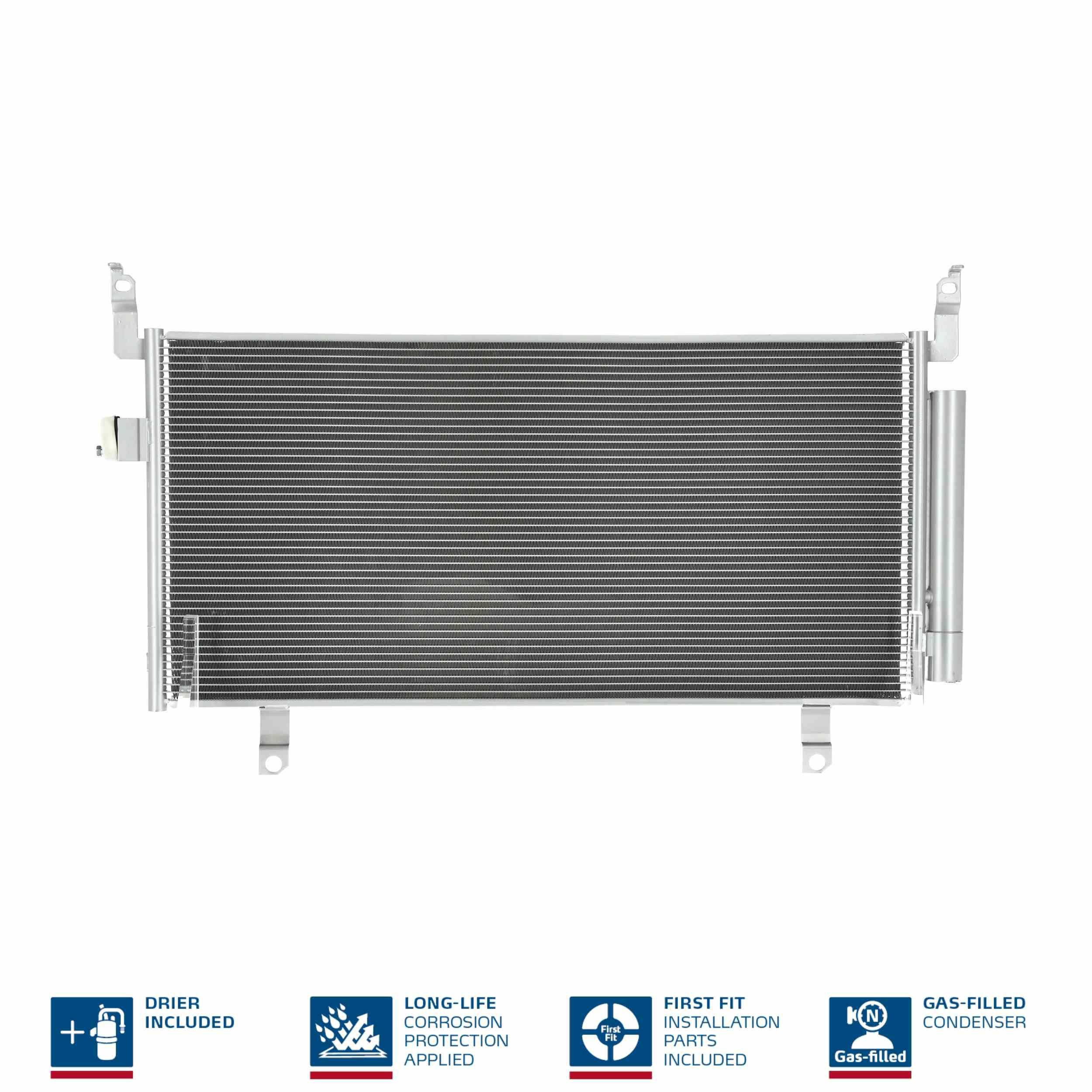 940437 Nissens Radiador de aparelho de ar condicionado