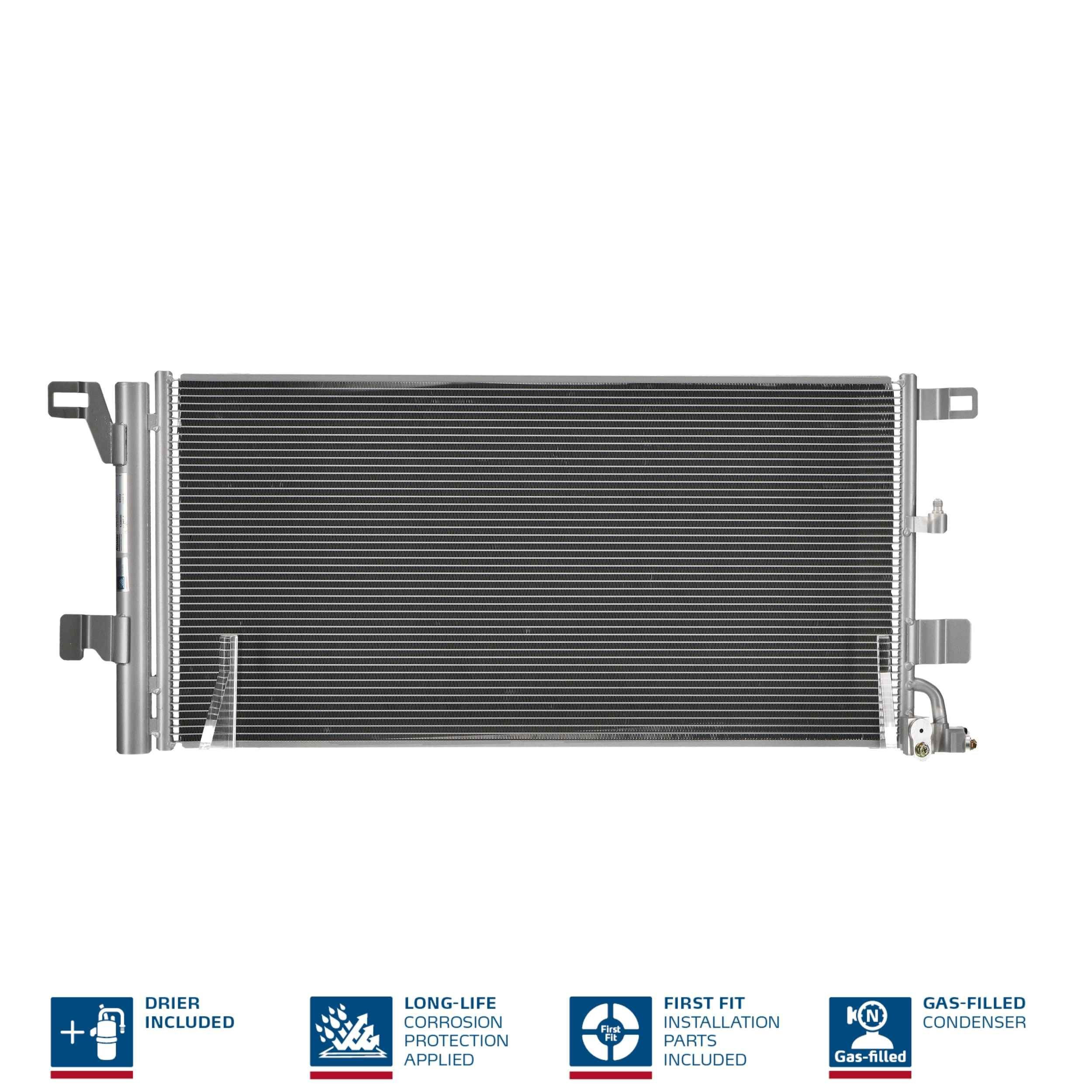 940752 Nissens Radiador de aparelho de ar condicionado