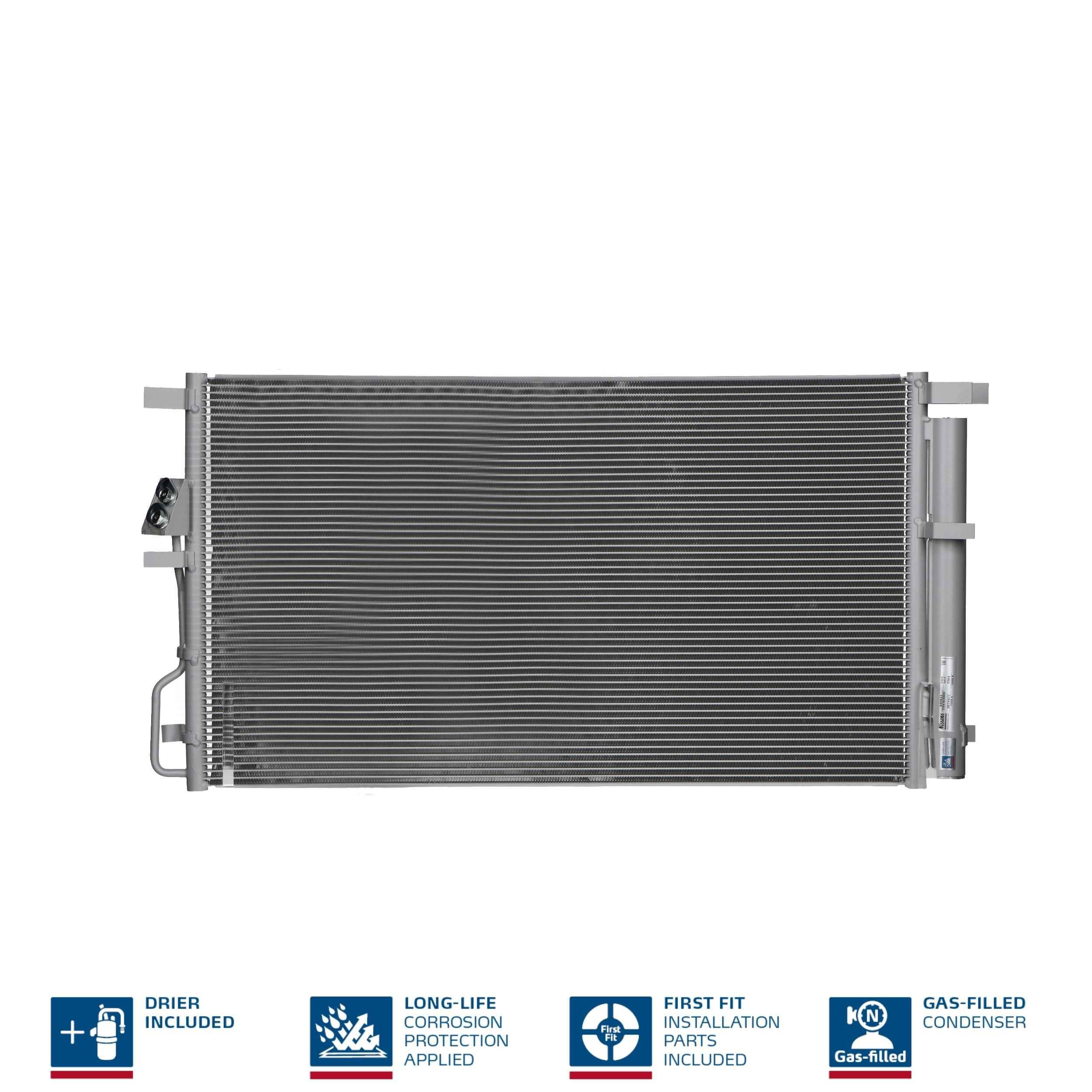 940922 Nissens Radiador de aparelho de ar condicionado