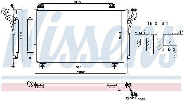 Compre GEG161480 Mazda Radiador de aparelho de ar condicionado