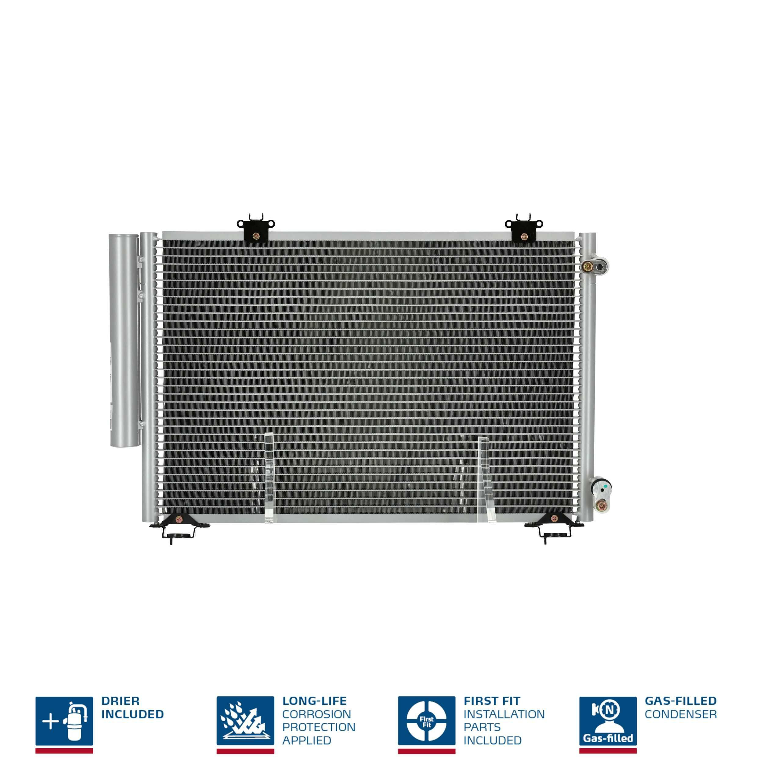 Radiador de aparelho de ar condicionado Nissens 94581 preço, a partir de 98,28 USD