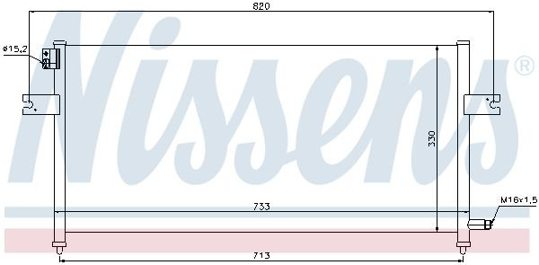 Compre 94759 Nissens Radiador de aparelho de ar condicionado