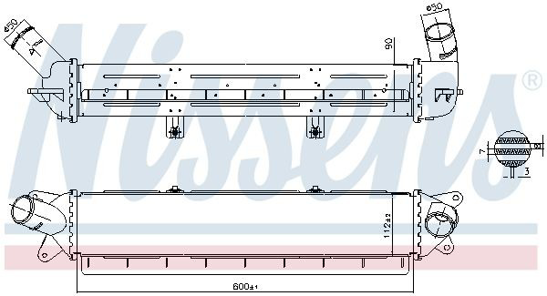  Radiador de intercooler Hyundai KONA SUV (OS) (2017 - 2024) 