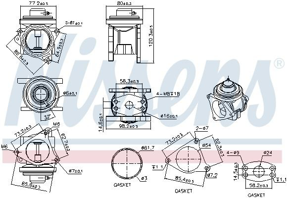  Nissens 98173