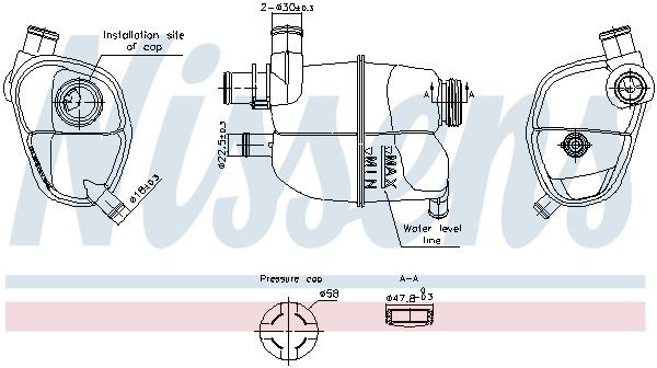 Compre Tanque de expansão do sistema de esfriamento Smart FORTWO 