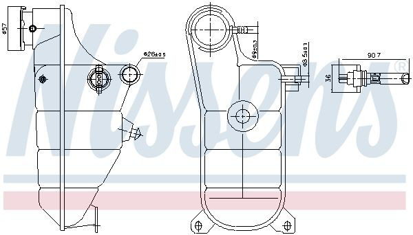 Compre Tanque de expansão do sistema de esfriamento Mercedes E 