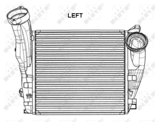 30286 NRF Radiador de intercooler