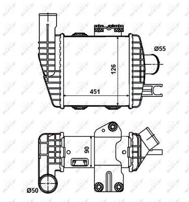 Compre Radiador de intercooler Hyundai Tucson 1