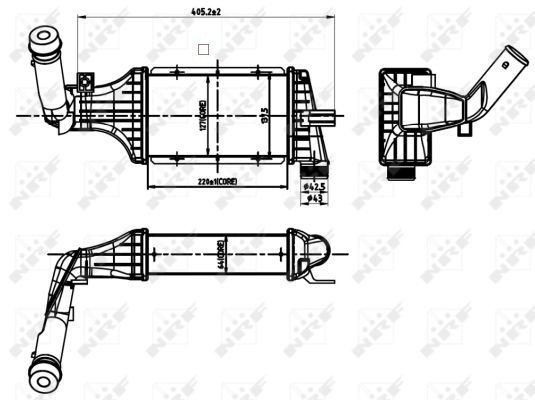 Radiador de intercooler Opel Zafira preço, a partir de 17,08 USD