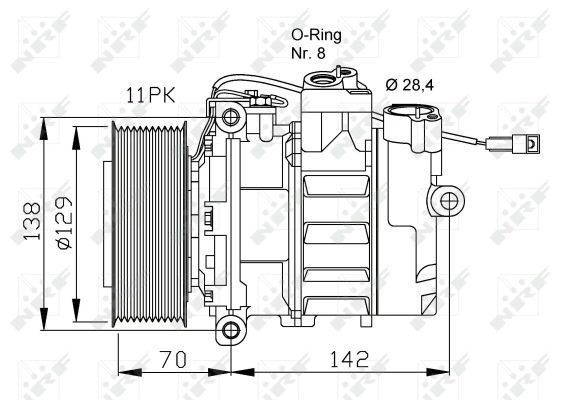 Compressor de aparelho de ar condicionado Mercedes Benz Truck TRUCK ACTROS preço, a partir de 283,20 USD