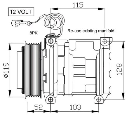 Compressor de aparelho de ar condicionado Scania AL176857 preço, a partir de 303,28 USD