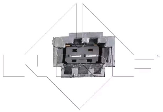 Motor de ventilador de forno (de aquecedor de salão) 34007 NRF