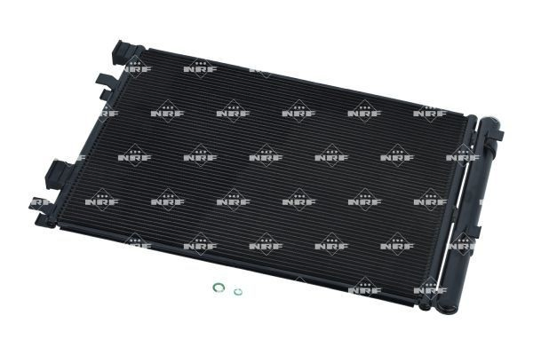 Radiador de aparelho de ar condicionado Hyundai Accent IV sedan (SB) (2014 - 2017) IV