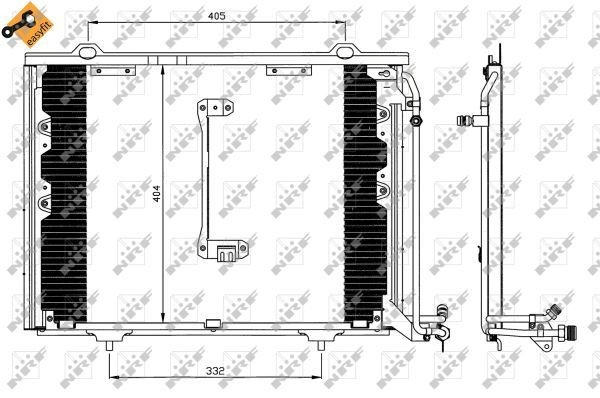 Compre Radiador de aparelho de ar condicionado Mercedes C 