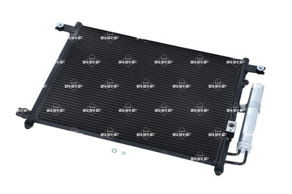  Radiador de aparelho de ar condicionado Chevrolet Aveo I sedan (T200) (2003 - 2008) I