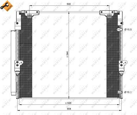 Compre Radiador de aparelho de ar condicionado Toyota Land Cruiser 