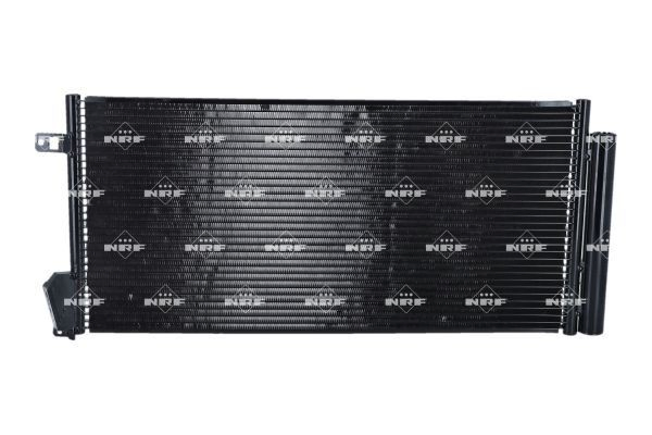 Radiador de aparelho de ar condicionado para Fiat Doblo II 263