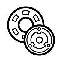 Acoplamento (bobina magnética) do compressor de aparelho de ar condicionado para BMW X3  F25