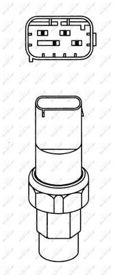 Sensor de pressão absoluta de aparelho de ar condicionado para BMW 3  E36