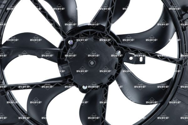 Compre 470075 NRF Difusor do radiador de esfriamento, montado com motor e roda de aletas