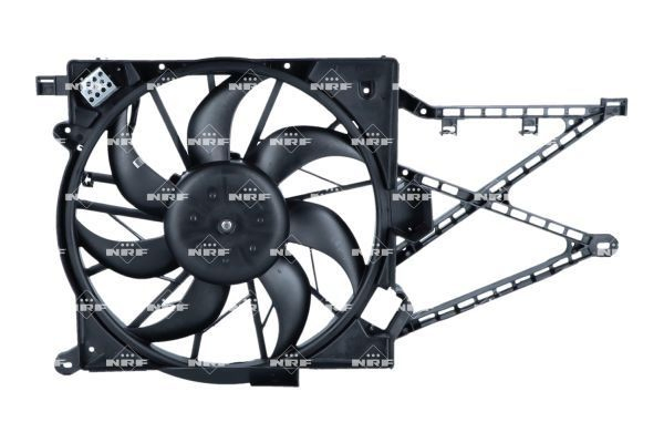 Compre 47308 NRF Difusor do radiador de esfriamento, montado com motor e roda de aletas