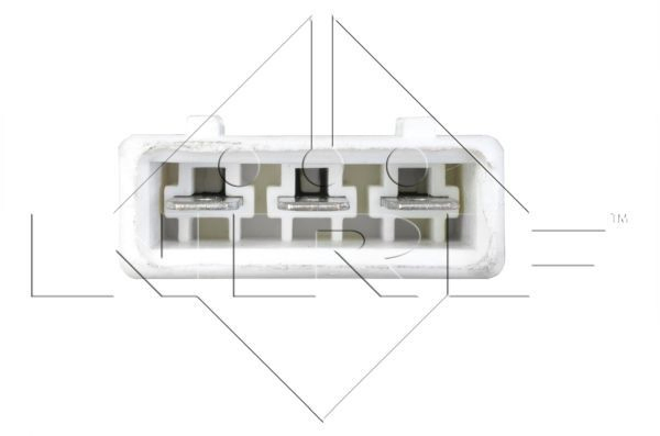Ventilador elétrico de esfriamento montado (motor + roda de aletas) 47414 NRF