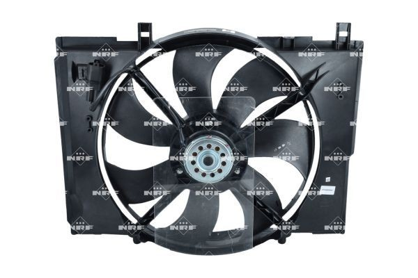 Compre 47741 NRF Difusor do radiador de esfriamento, montado com motor e roda de aletas