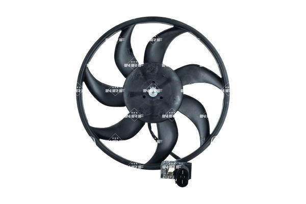 Ventilador elétrico de esfriamento montado (motor + roda de aletas) 13208239 General Motors