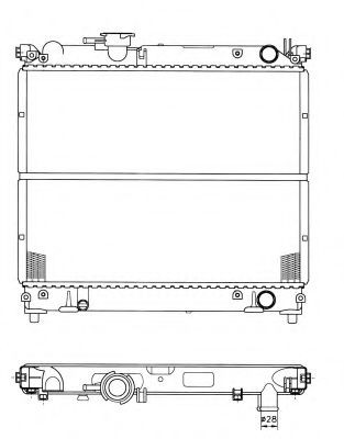 Compre 17700A60A00 Suzuki Radiador de esfriamento de motor