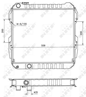 Radiador de esfriamento de motor Toyota 4 Runner preço, a partir de 116,11 USD