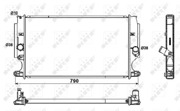 Compre Radiador de esfriamento de motor Toyota Avensis 3