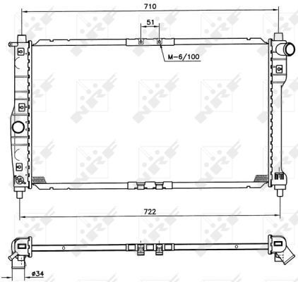 Compre Radiador de esfriamento de motor Daewoo Nubira 1