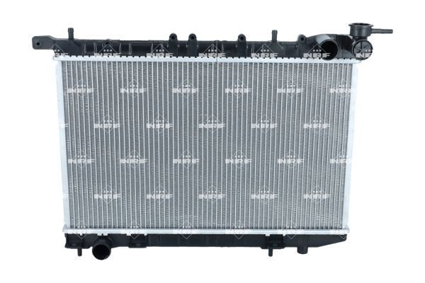  Radiador de esfriamento de motor Nissan Almera I hatchback (N15) (1995 - 2000) I