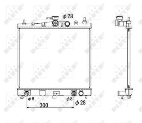Radiador de esfriamento de motor Nissan Note preço, a partir de 113,19 USD