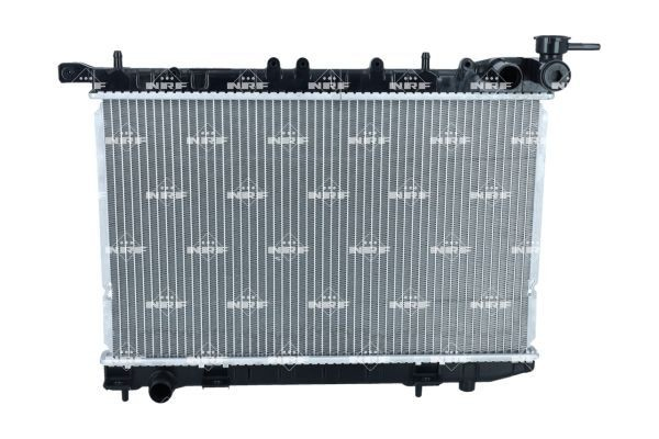  Radiador de esfriamento de motor Nissan Sunny III liftback (N14) (1990 - 1995) III