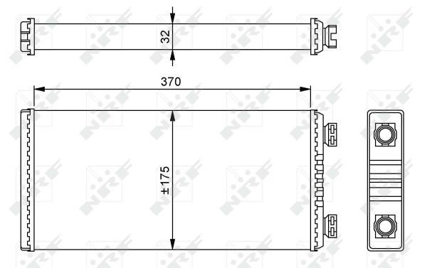 Radiador de forno (de aquecedor) Mercedes Benz Truck TRUCK ACTROS preço, a partir de 74,11 USD